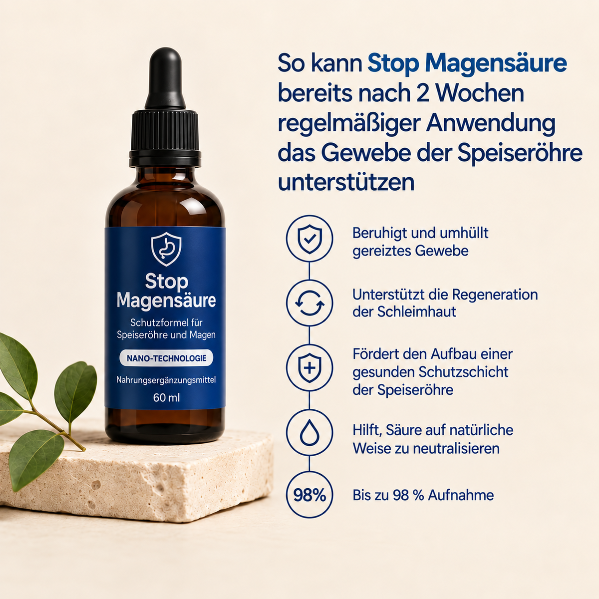Stop Magensäure