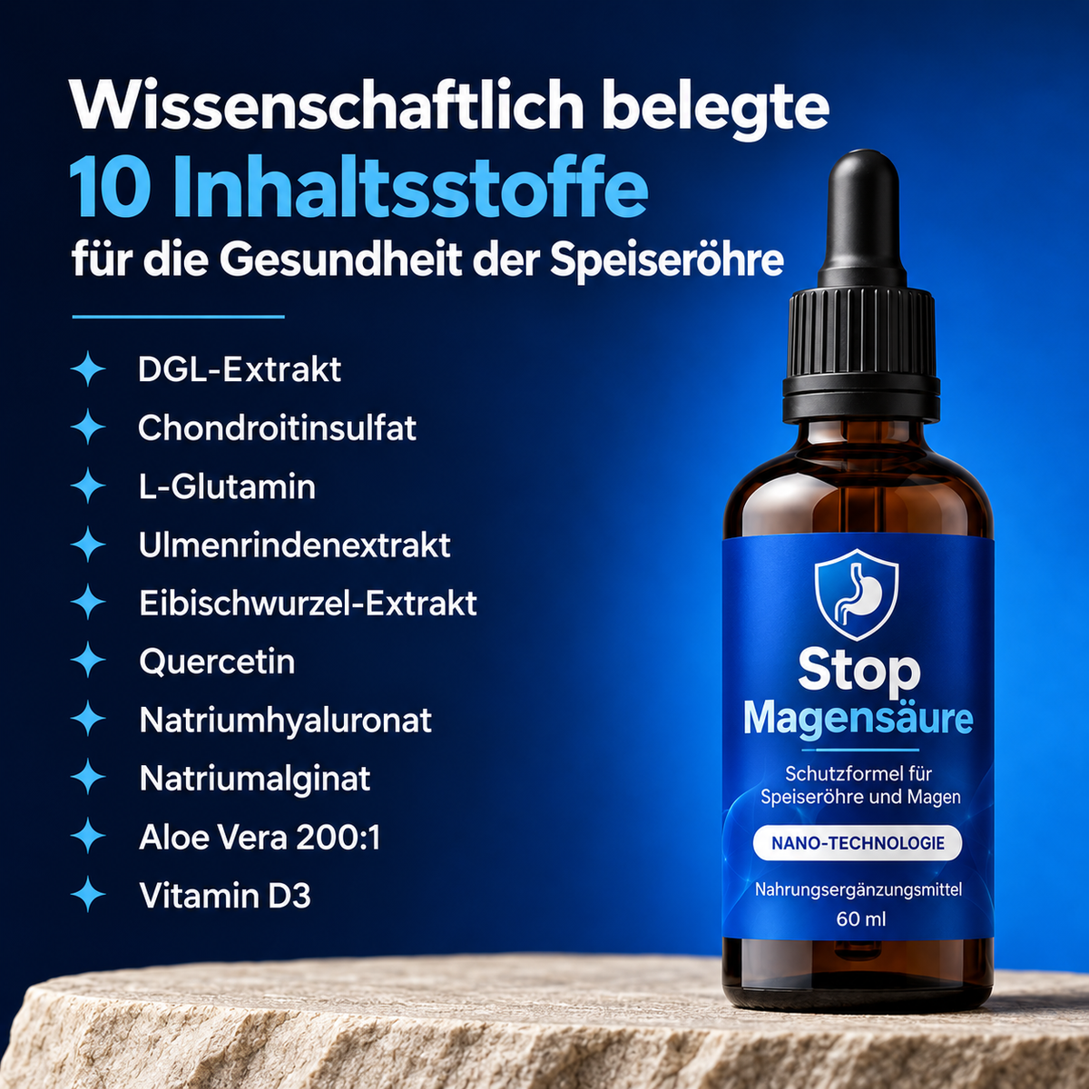 Stop Magensäure